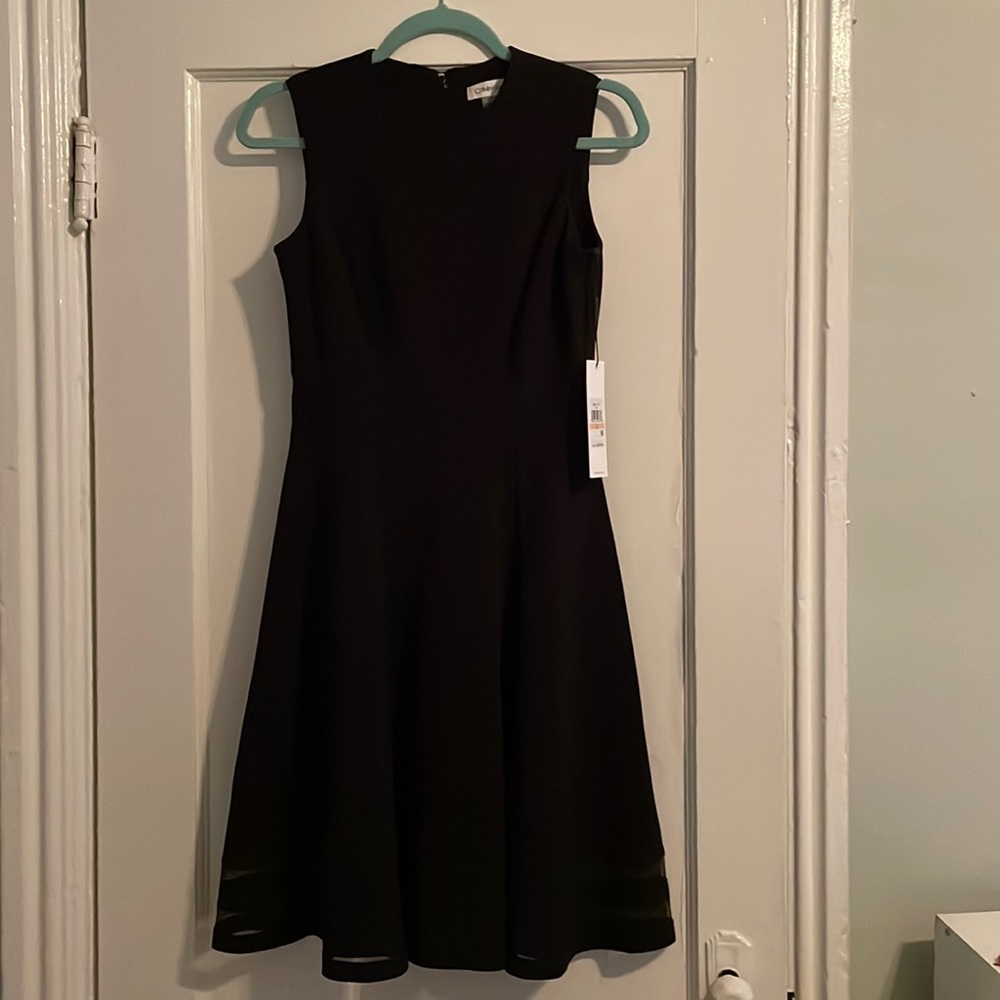Calvin Klein black dress NWT